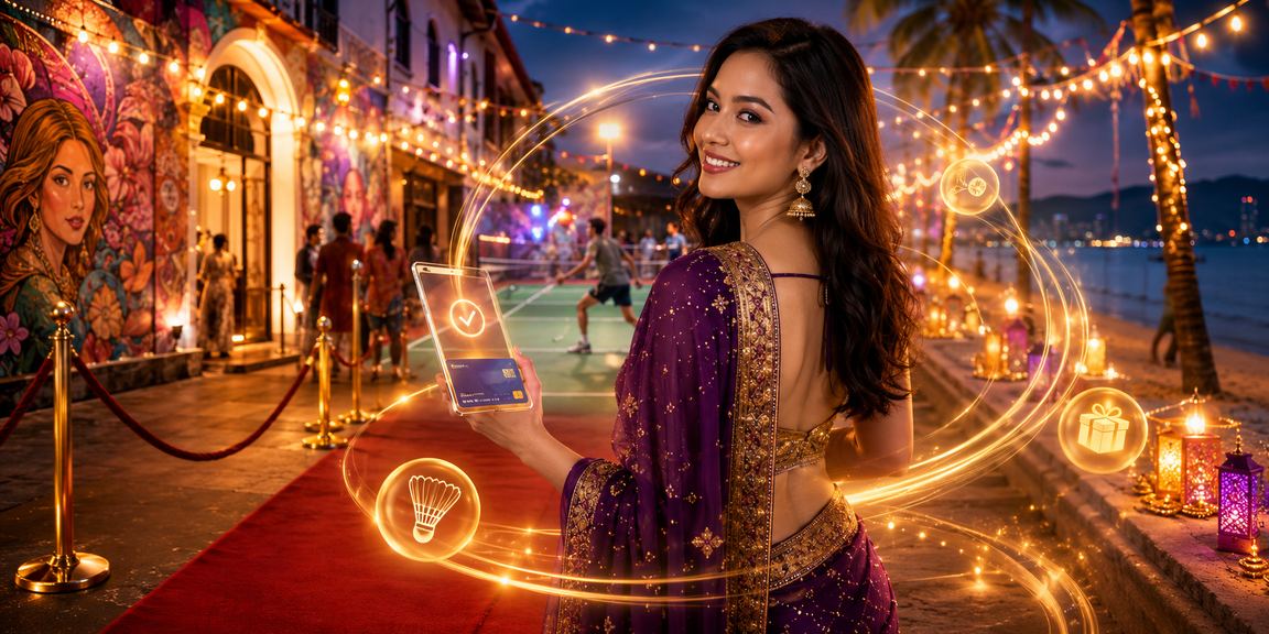 Hiburan kasino gaya Malaysia di Penang malam yang meriah
